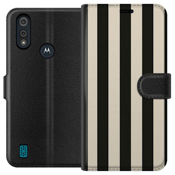 Motorola Moto E6i Tegnebogsetui Linje Flow
