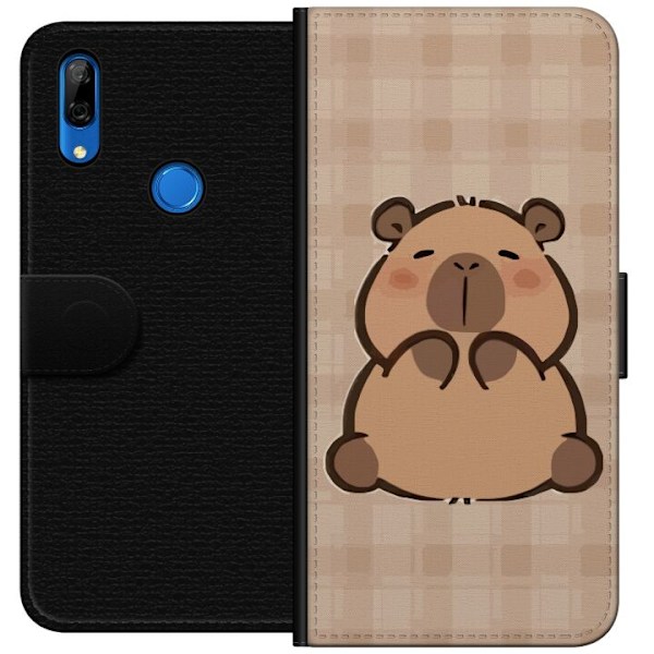Huawei P Smart Z Lompakkokotelo Mobilskal kawaii capybara flera figurer japansk stil