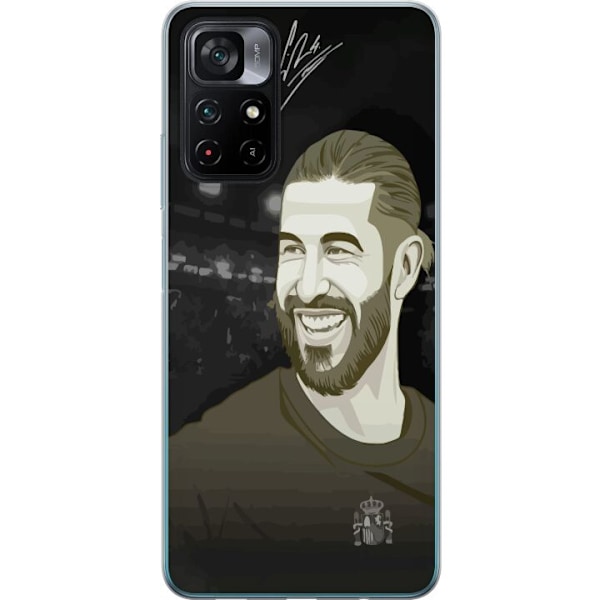 Xiaomi Poco M4 Pro 5G Läpinäkyvä kuori Sergio Ramos