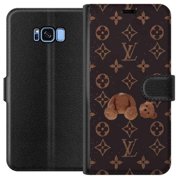 Kompatibelt Plånboksfodral till Samsung Galaxy S8 Nalle död