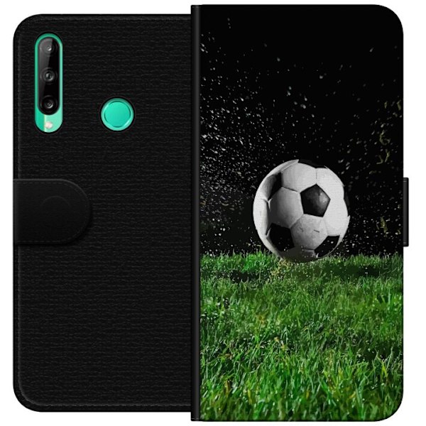 Huawei P40 lite E Lommeboketui Fotballhandling