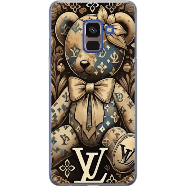 Samsung Galaxy A8 (2018) Genomskinligt Skal Teddy Vuitton