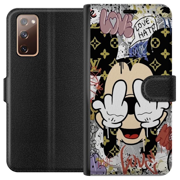 Samsung Galaxy S20 FE Tegnebogsetui Mickey Mouse