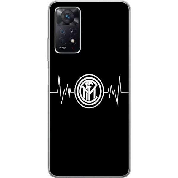 Xiaomi Redmi Note 11 Pro 5G Gjennomsiktig deksel Inter Milan