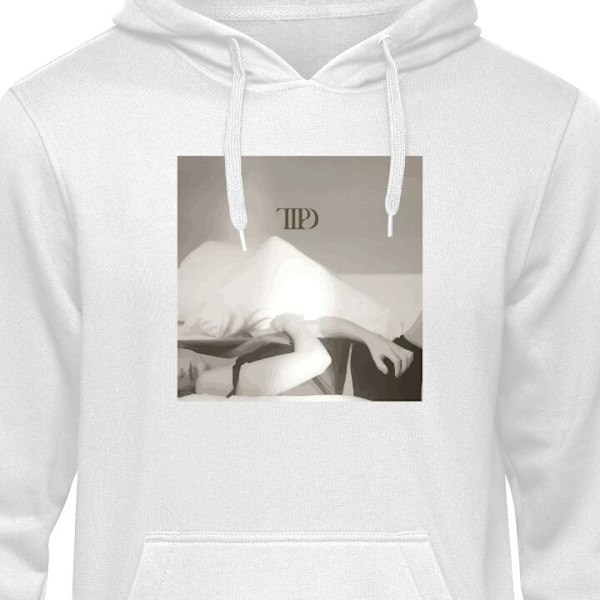 Børne-Hoodie | Blød Hættetrøje til Børn Taylor Swift hvid 7-8 År