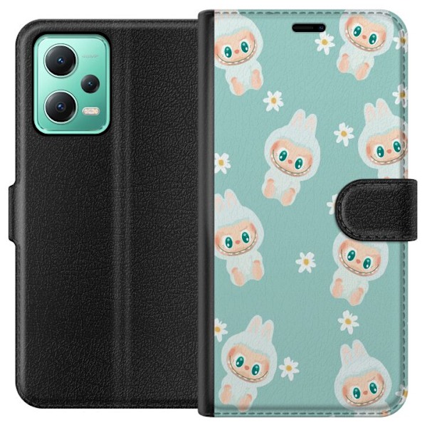Xiaomi Redmi Note 12 Plånboksfodral Labubu Candy Vibes – S