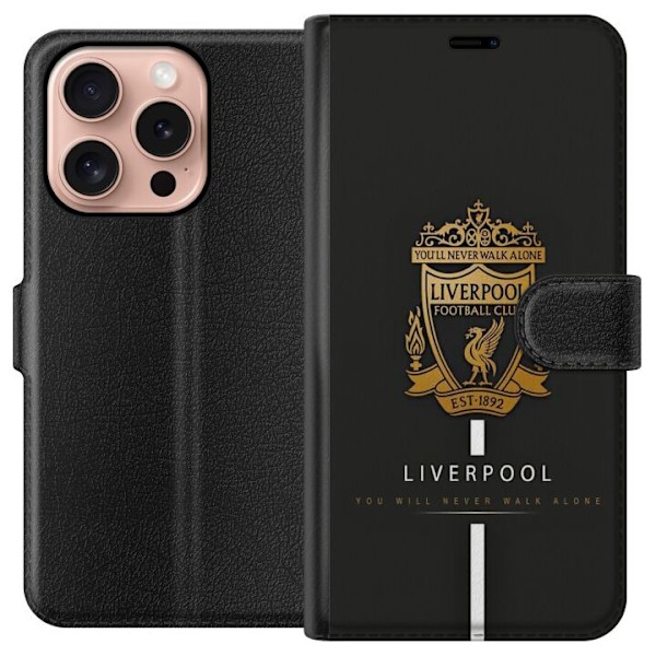 Apple iPhone 16 Pro Tegnebogsetui Liverpool L.F.C.