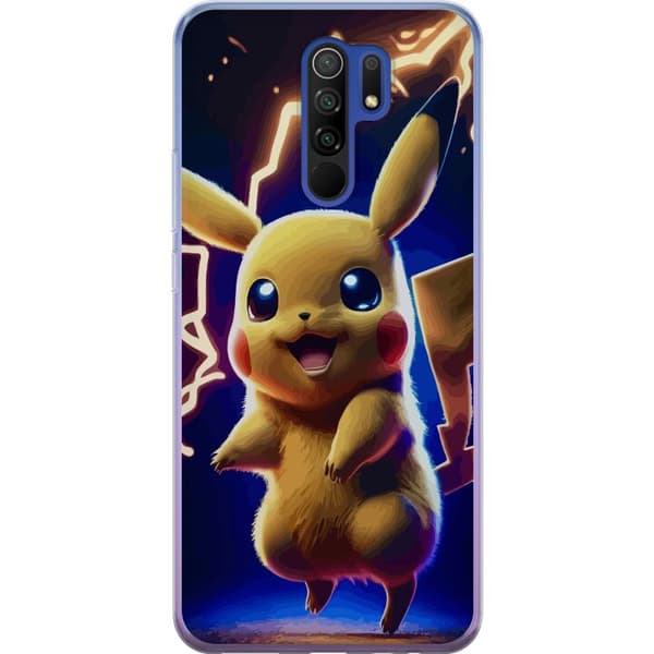Kompatibelt Mobilskal till Xiaomi Redmi 9 Pikachu