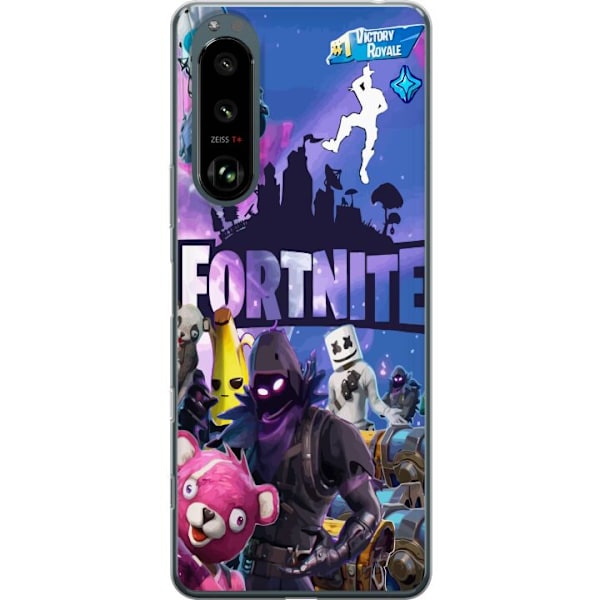 Sony Xperia 5 III Läpinäkyvä kuori Fortnite