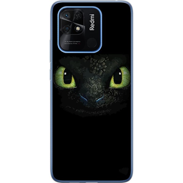 Xiaomi Redmi 10C Genomskinligt Skal How to Train Your Dragon (Draktränaren)