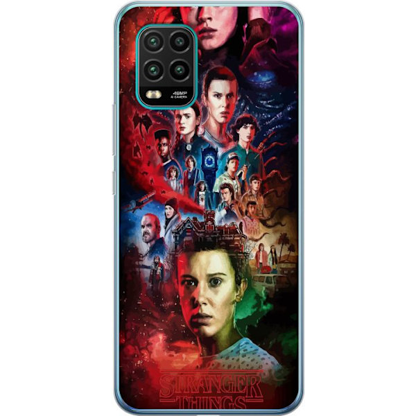 Xiaomi Mi 10 Lite 5G Läpinäkyvä kuori Stranger Things