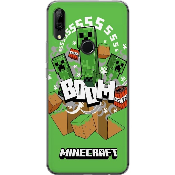 Huawei P Smart Z Läpinäkyvä kuori Minecraft Boom