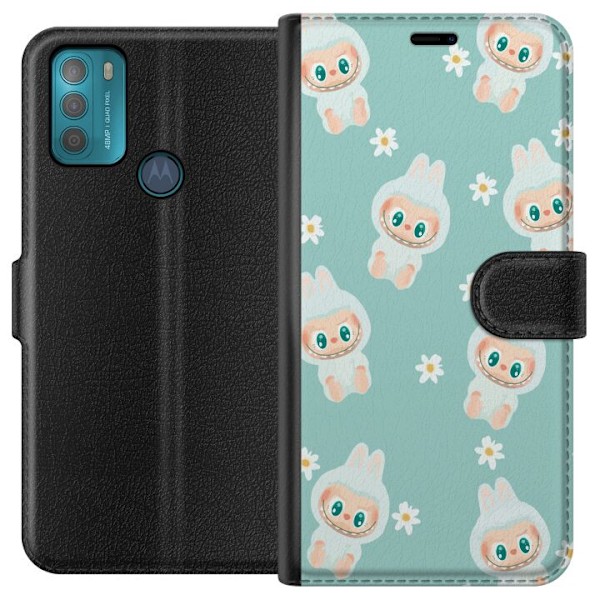 Motorola Moto G50 Tegnebogsetui Labubu Candy Vibes