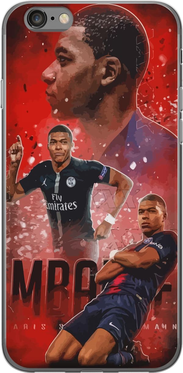 Kompatibelt Mobilskal till Apple iPhone 6 Mbappe