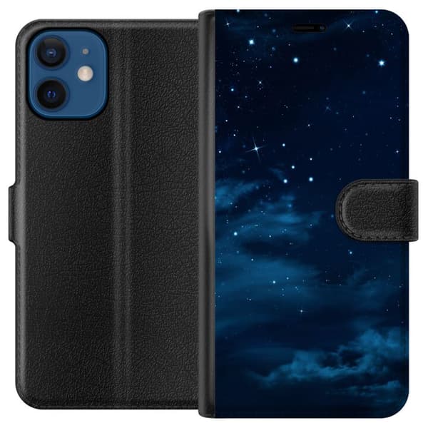Yhteensopiva Lompakkokotelo Apple iPhone 12 mini Taivas