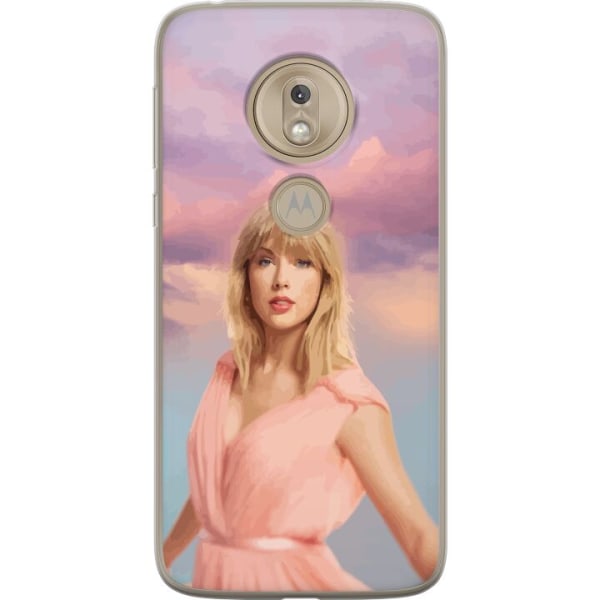 Motorola Moto G7 Play Läpinäkyvä kuori Taylor Swift