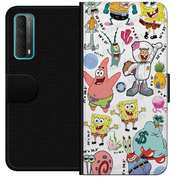 Huawei P smart 2021 Lommeboketui SpongeBob SquarePants