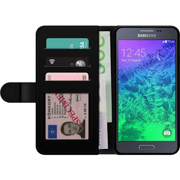 Samsung Galaxy Alpha Lommeboketui Minecraft Boom