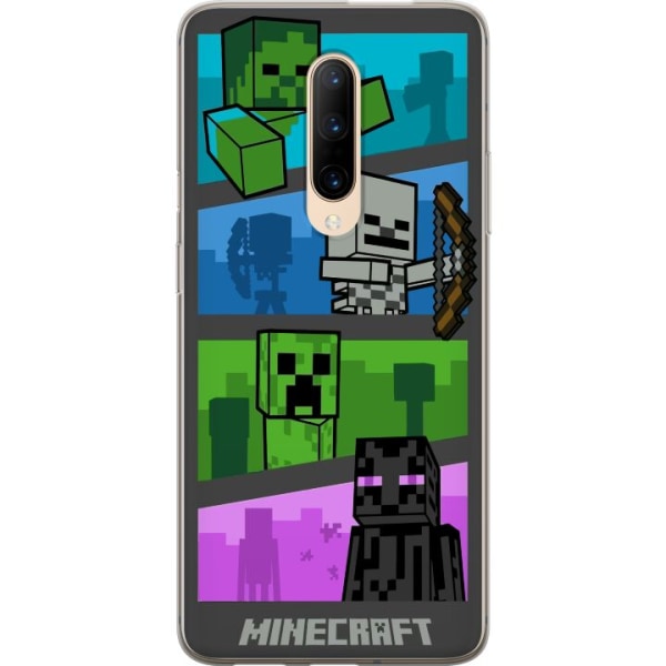 OnePlus 7 Pro Gennemsigtig cover Minecraft