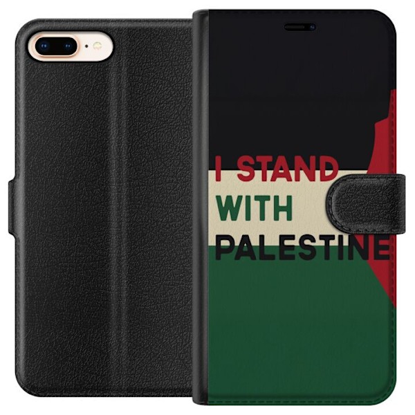 Apple iPhone 7 Plus Plånboksfodral Stand with Palestine – s