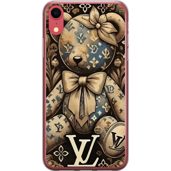 Apple iPhone XR Läpinäkyvä kuori Teddy Vuitton