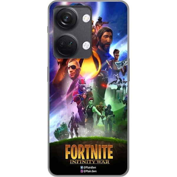 OnePlus Nord 3 Läpinäkyvä kuori Fortnite