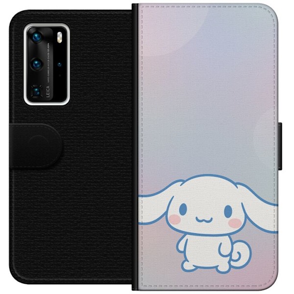 Huawei P40 Pro Tegnebogsetui Kawaii Sanrio Cinnamonroll