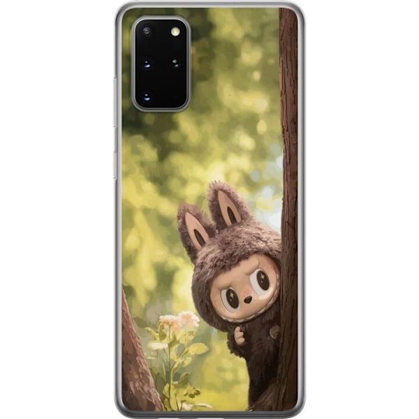 Samsung Galaxy S20+ Läpinäkyvä kuori Labubu Graffiti Vibes