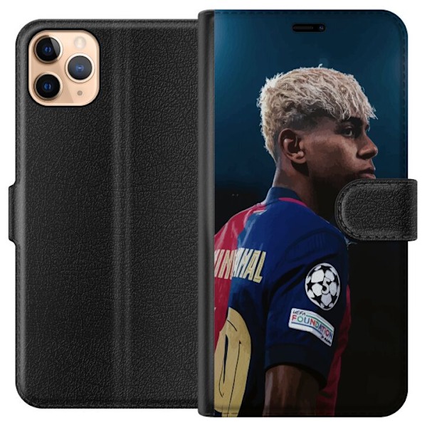 Apple iPhone 11 Pro Max Lompakkokotelo Lamine Yamal - Barcelon