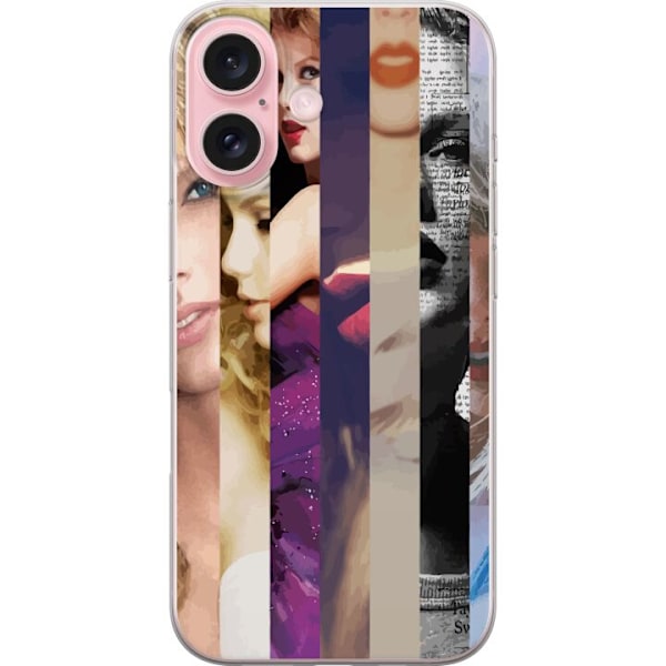 Apple iPhone 16 Gennemsigtig cover Taylor Swift