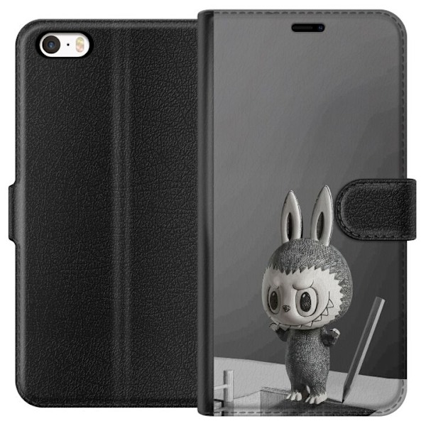 Apple iPhone 5 Lompakkokotelo Pop Mart MEGA LABUBU LABUBU Sket