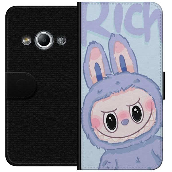 Samsung Galaxy Xcover 3 Tegnebogsetui Blå Kanin Labubu