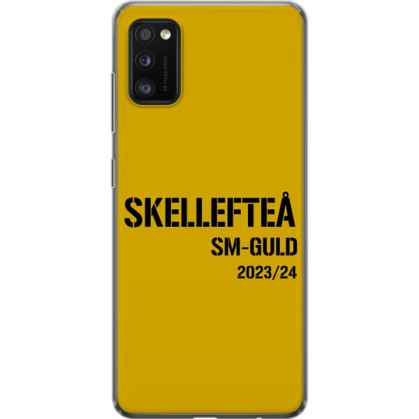 Samsung Galaxy A41 Gennemsigtig cover Skellefteå SM GULD