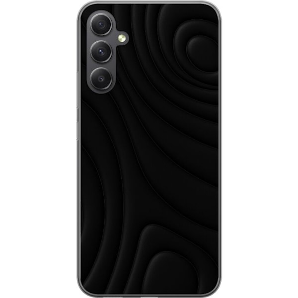 Samsung Galaxy A05s Läpinäkyvä kuori Tummat Aallot