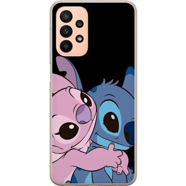 Samsung Galaxy A23 Gennemsigtig cover Lilo & Stitch