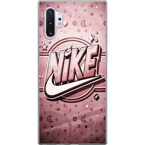 Samsung Galaxy Note10+ Genomskinligt Skal Nike Rosa