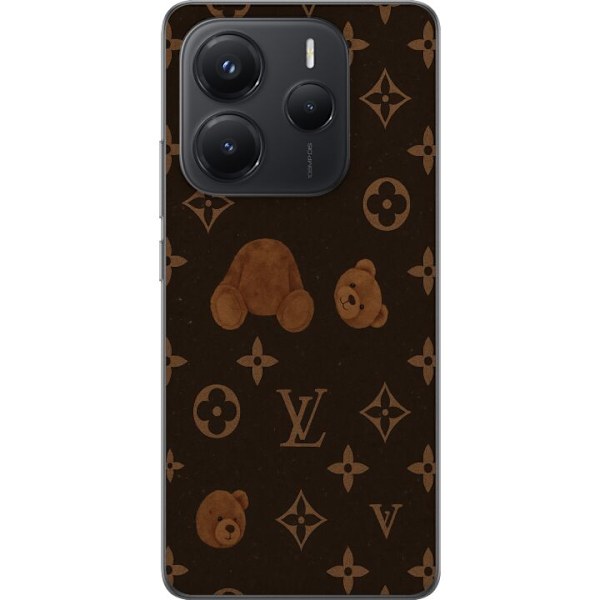 Xiaomi Redmi Note 14 Gennemsigtig cover Plush Luxe