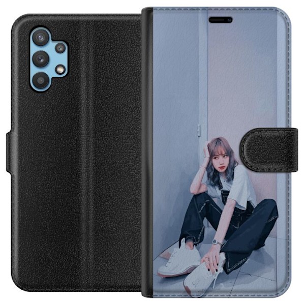 Samsung Galaxy A32 5G Lommeboketui Lisa from Blackpink – K-pop Style Icon