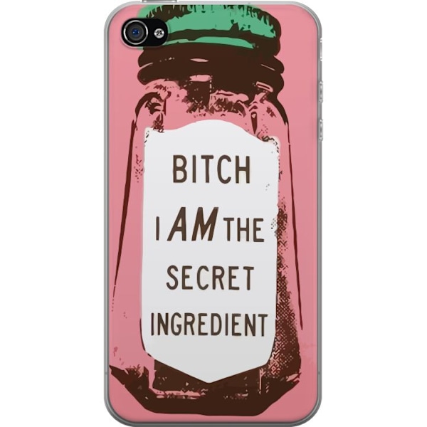 Apple iPhone 4s Gennemsigtig cover Hemmelig Krukke