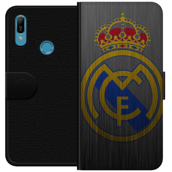 Huawei Y6 (2019) Tegnebogsetui Real Madrid CF