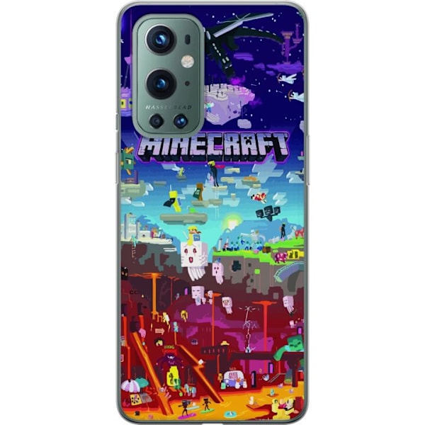 OnePlus 9 Pro Gennemsigtig cover Minecraft