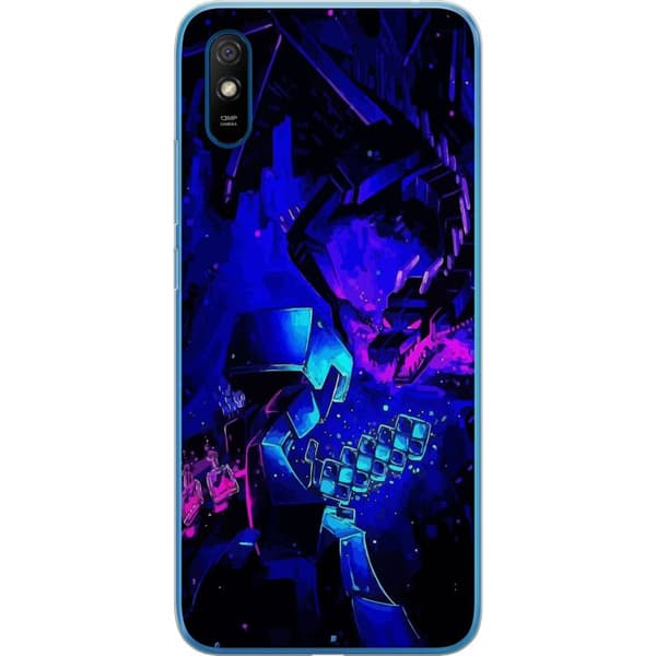 Kompatibelt Mobilskal till Xiaomi Redmi 9A Minecraft