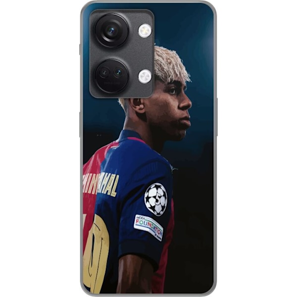 OnePlus Nord 3 Läpinäkyvä kuori Lamine Yamal - Barcelonan ihmelapsi fokuksessa