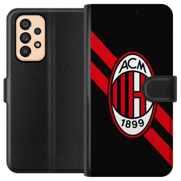 Kompatibelt Plånboksfodral till Samsung Galaxy A53 5G AC Milan