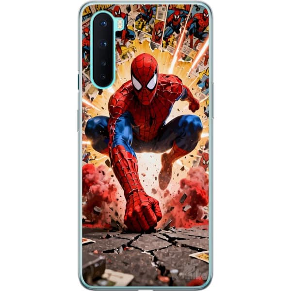 Kompatibelt Mobildeksel til OnePlus Nord Spider Man action