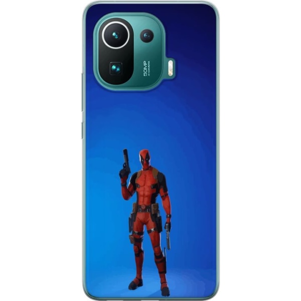 Xiaomi Mi 11 Pro Läpinäkyvä kuori Fortnite - Spider-Man