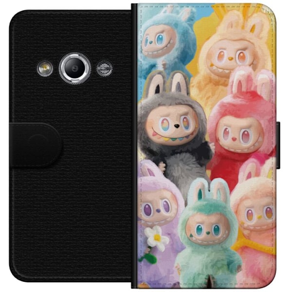 Samsung Galaxy Xcover 3 Plånboksfodral Labubu Sketch Style