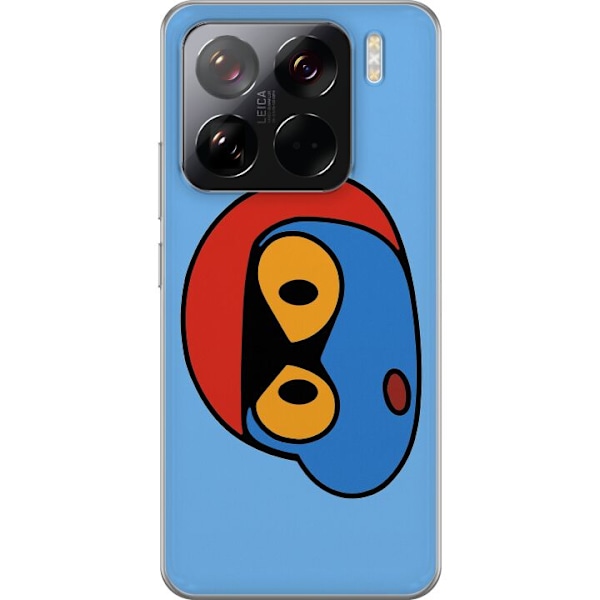 Xiaomi 15 Pro Läpinäkyvä kuori Bold Bot Head