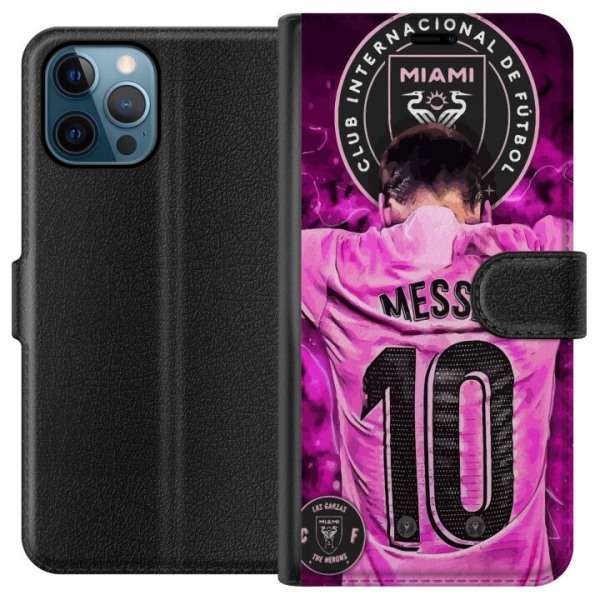 Apple iPhone 12 Pro Plånboksfodral Lionel Messi (Inter Miami