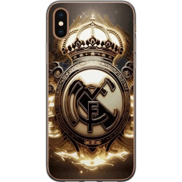 Kompatibelt Mobilskal till Apple iPhone XS Real Madrid